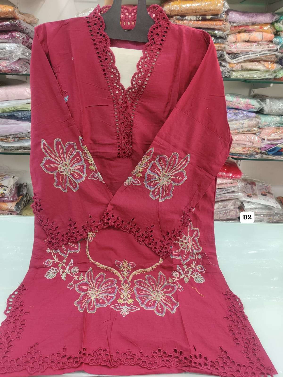 Falah Premium Cotton Cord Sets Ready to Wear Code 30405 by Falah Designer Suits